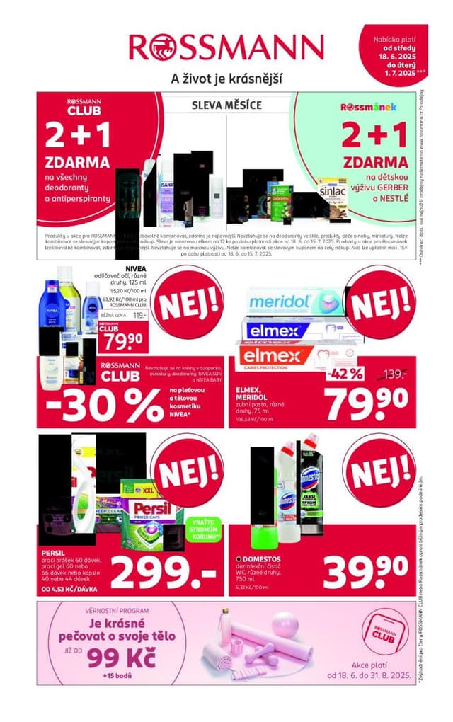 Rossmann drogerie leták 28.9. - 11.10.